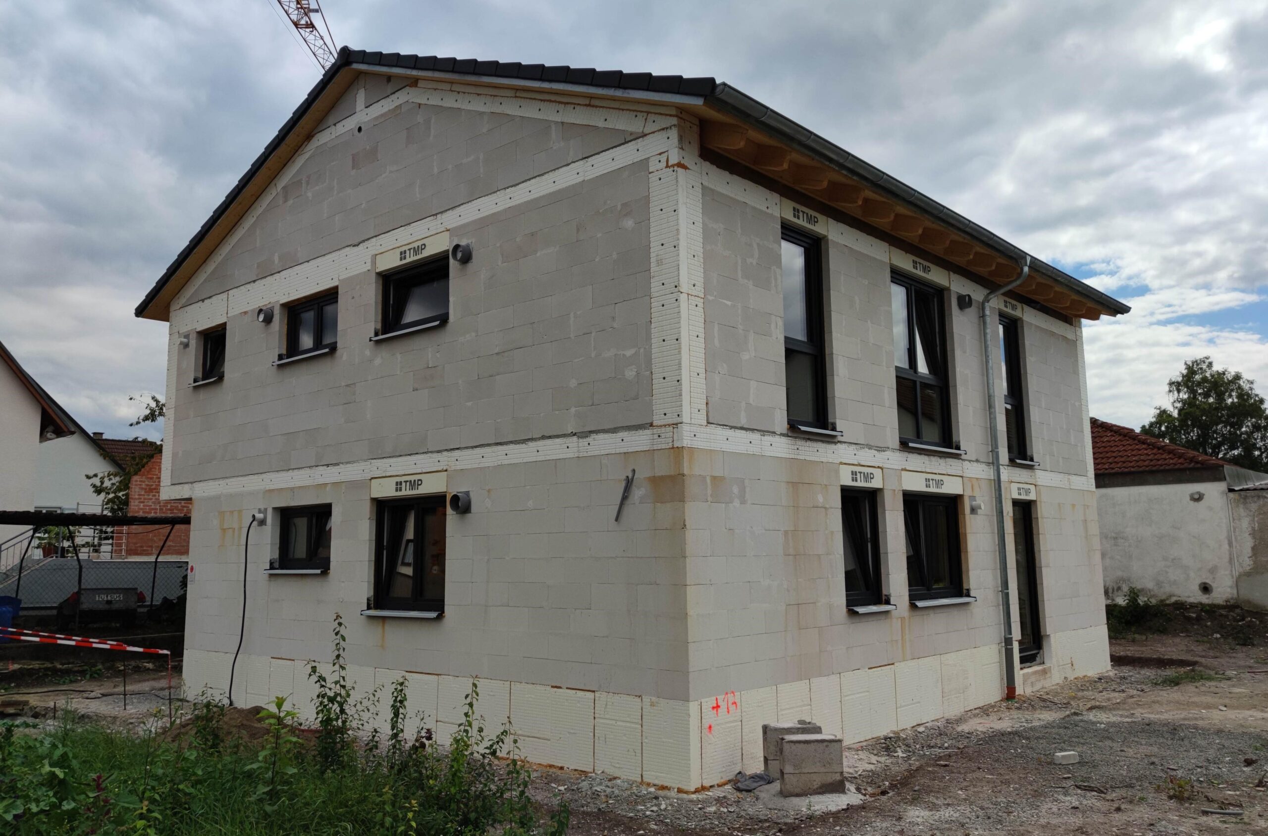 Massivhaus Stein auf Stein